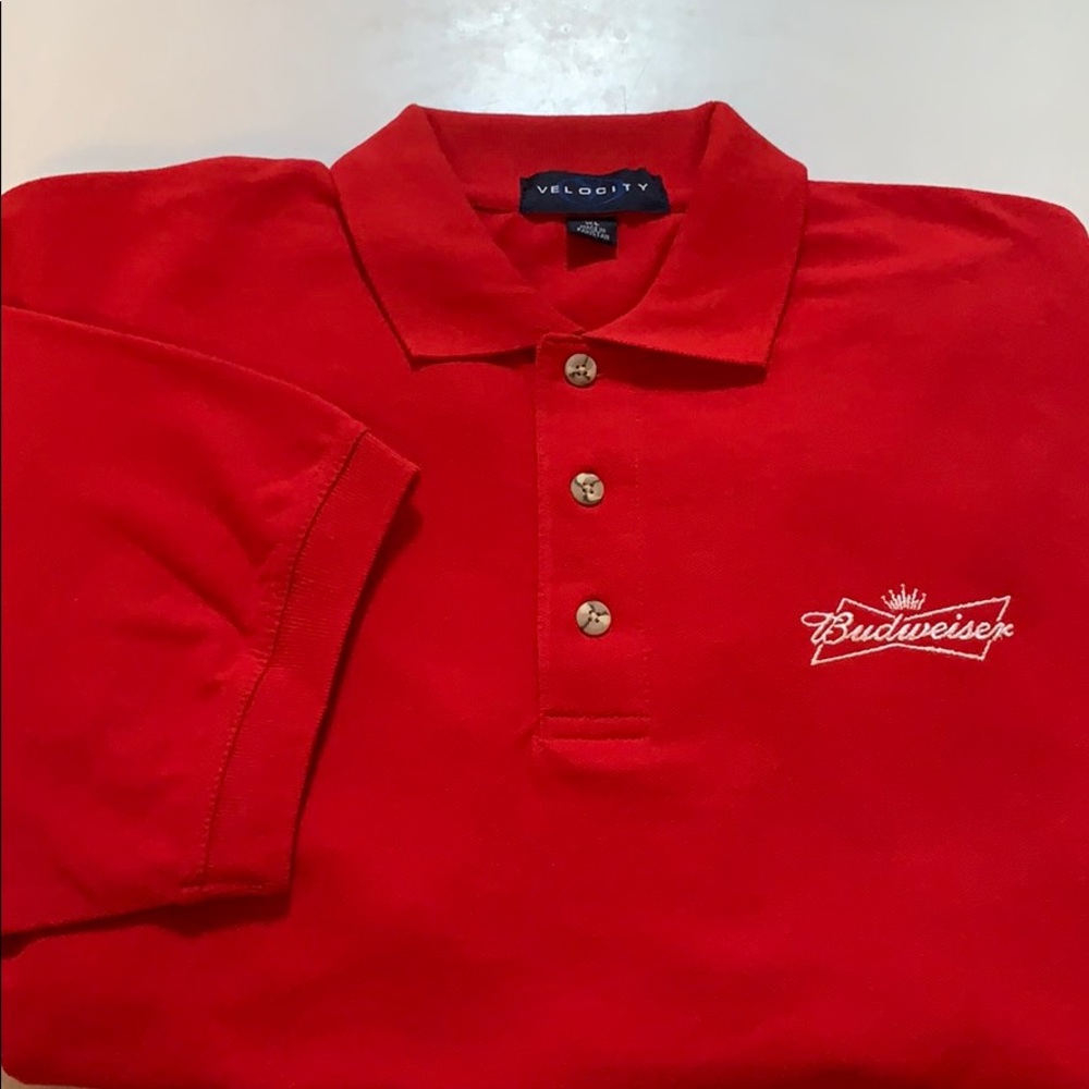 COPY - FOR SALE:  NEW Budweiser Polo